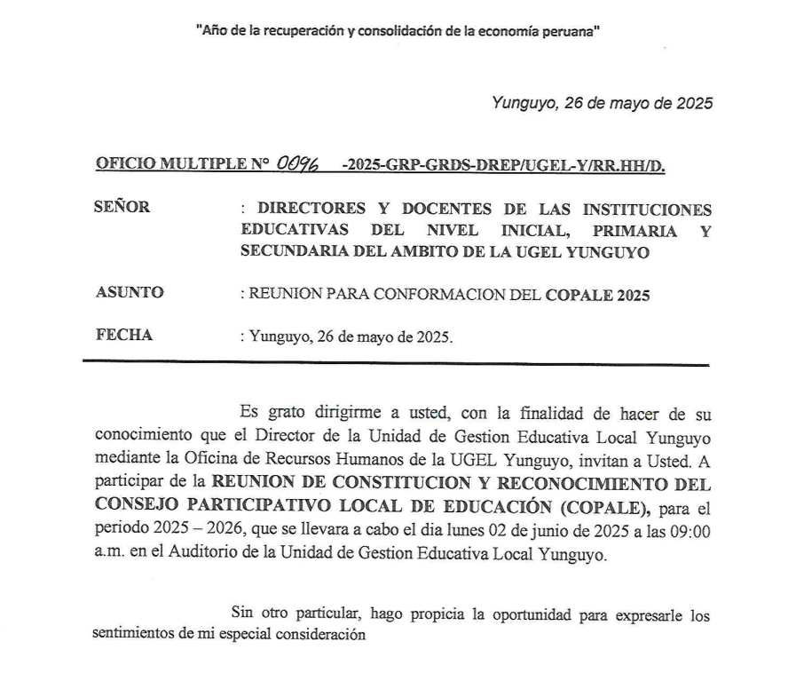 Imagen Comunicado